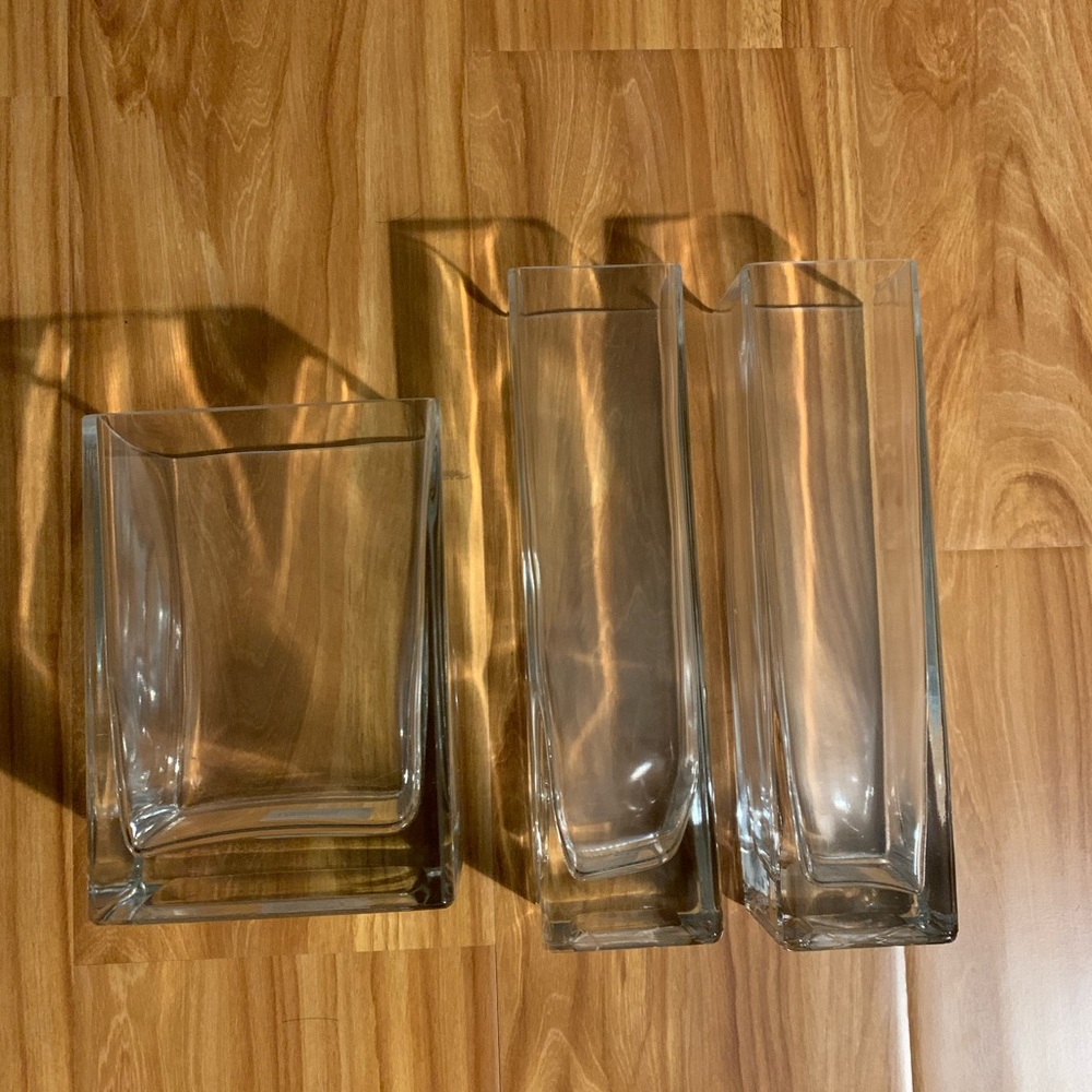 IKEA Glass Vases